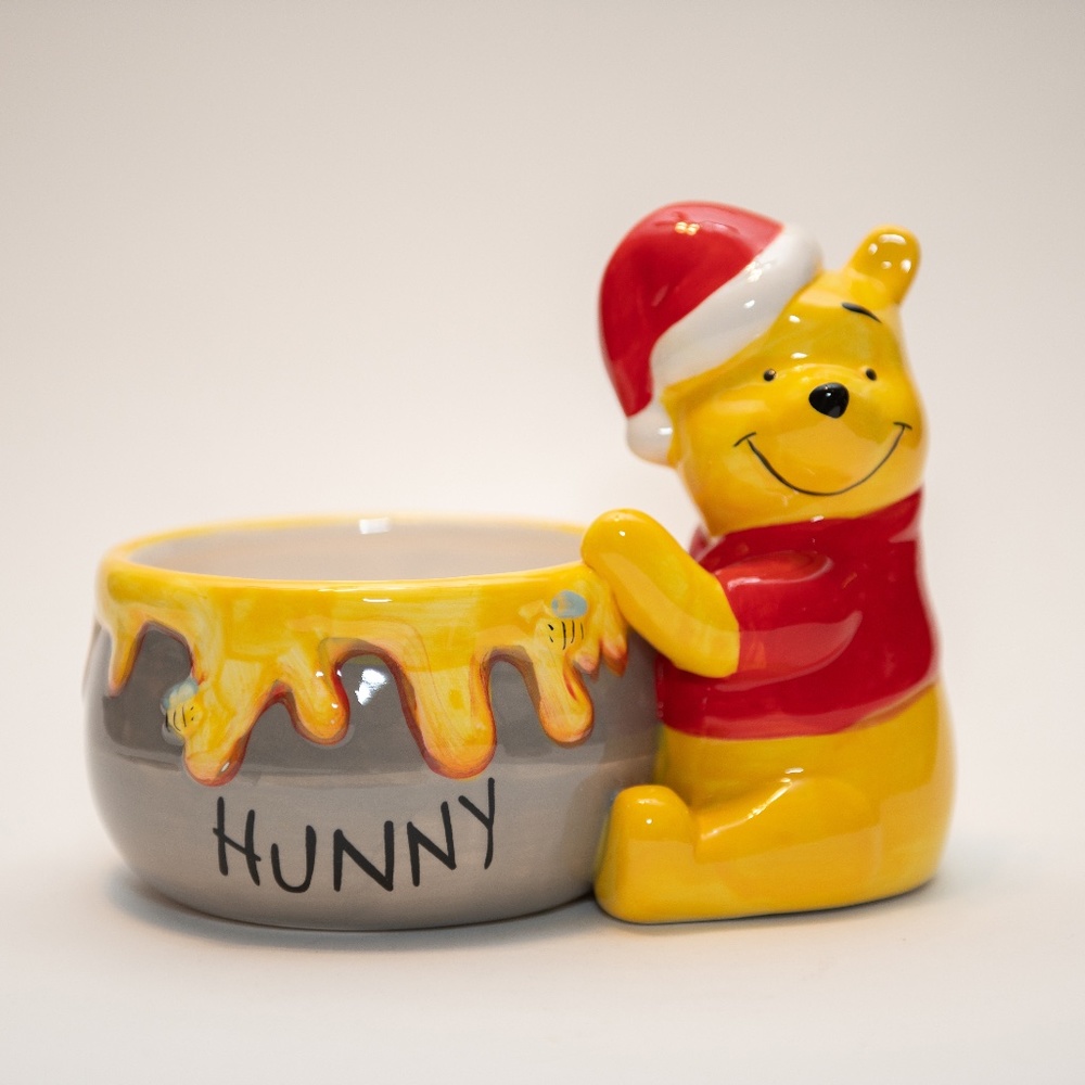 Winnie the Pooh Christmas Candy Dish